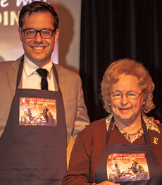 Karsten Klein tijdens de presentatie van Het Thuisdiner